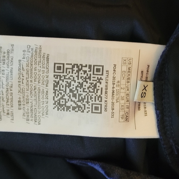 Blu velvet dress - Picture 2 of 4